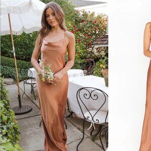 Show Me Your Mumu Tuscany Maxi Slip Dress (NEVER WORN)